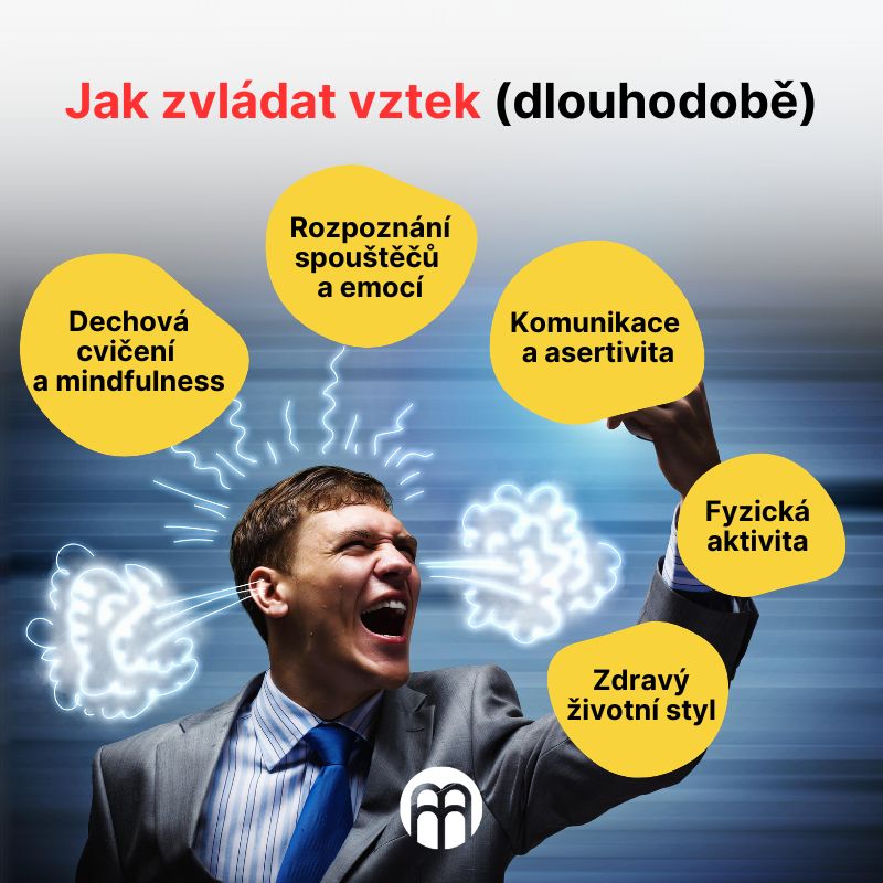 Jak zvládat vztek (dlouhodobě)